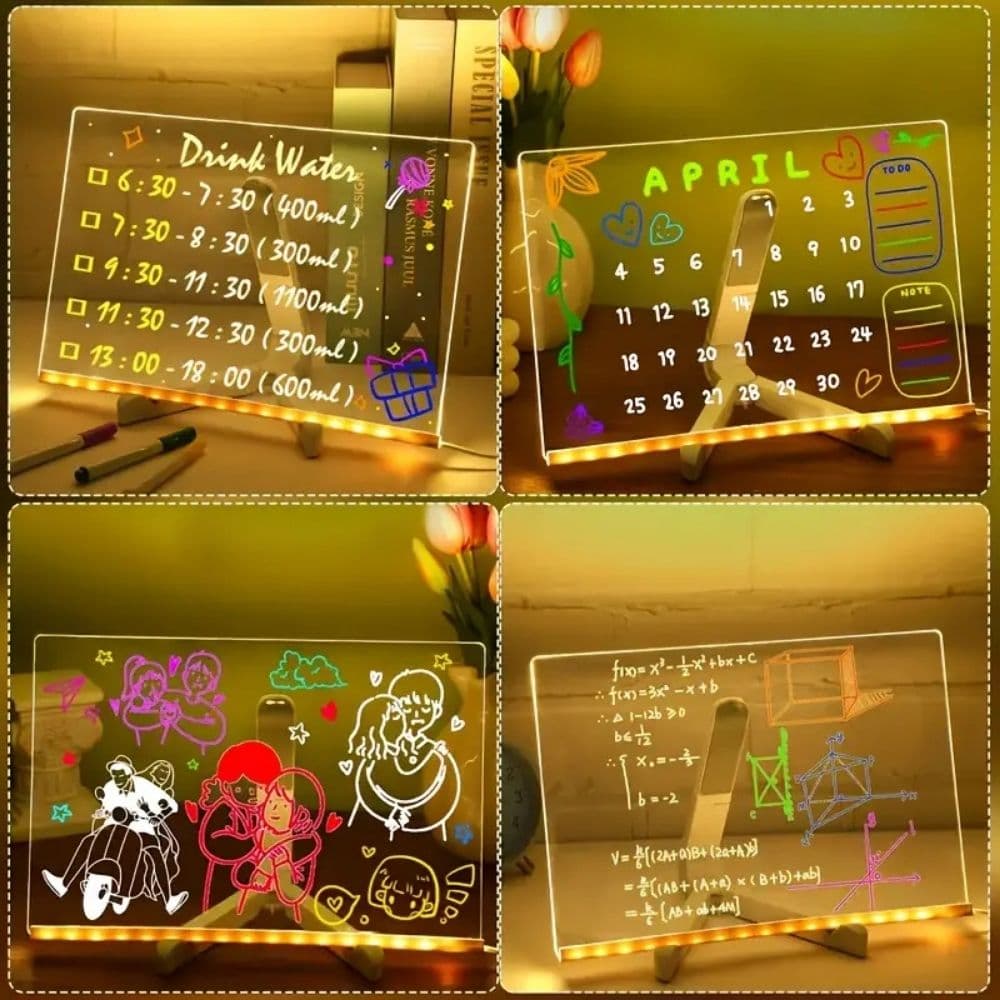 Magiczny Obraz - Podświetlana Tablica + Markery GRATIS!